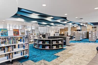 Penguin District School Library Refurbishment Tasmania - Raeco