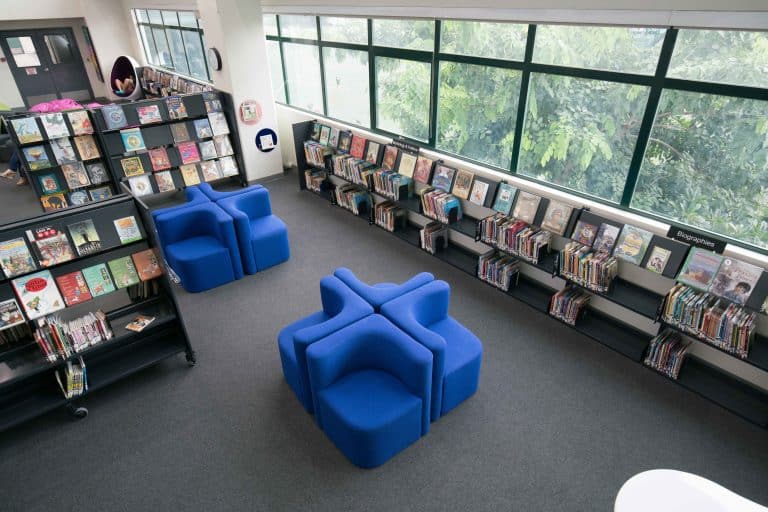 International School of Manila Library Refurbishment - Philippines Raeco