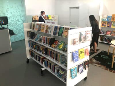 Feb Square Pop up Library
