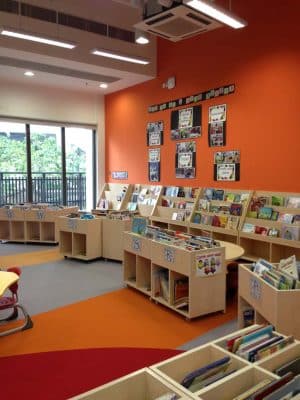 Kowlooon Junior School Library - Hong Kong
